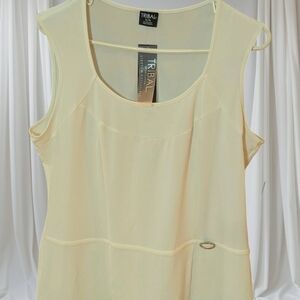 Tribal Elegant Cream Top